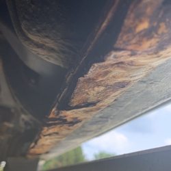 Art's Body Shop - Before the repair