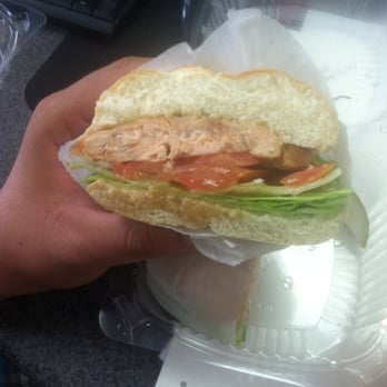 Industrial Deli - Salmon Sandwich. - Delis Near Me - Columbia, Maryland