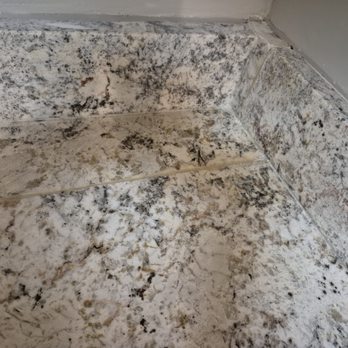 Granite Pro & Countertops - Line where granite was glued together - Countertop Installation Near Me - Moultrie, Georgia Granite Pro & Countertops - Line where granite was glued together - Countertop Installation Near Me - Moultrie, Georgia