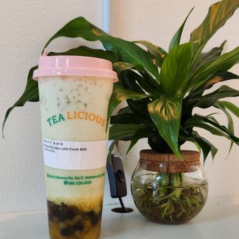 Tealicious Banhmi & Boba - The Matcha Mango Latte:) - Bubble Tea Near Me - Matthews, North Carolina Tealicious Banhmi & Boba - The Matcha Mango Latte:) - Bubble Tea Near Me - Matthews, North Carolina