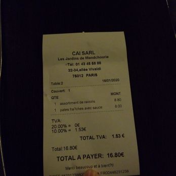 Les Jardins de Mandchourie - 8 assorted dumplings & chow fun with beef sauce - Chinese Near Me - Paris, 75