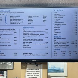 George's Country Kitchen - Menu