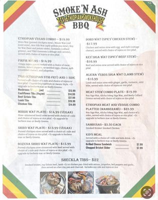 Menu photo 3 Smoke'N Ash BBQ Arlington, TX
