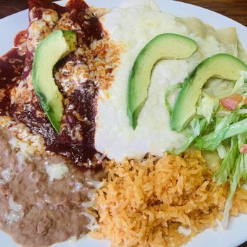 La Gran Victoria - Tri Color Enchiladas. - Mexican Near Me - Roswell, New Mexico