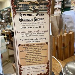Remember When Creekside Shoppe - Info