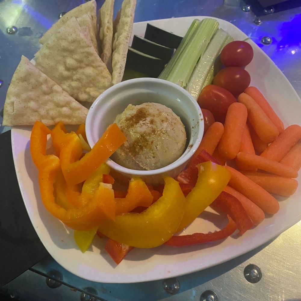 PS Air - Hummus plate - Cocktail Bars Near Me - Palm Springs, California PS Air - Hummus plate - Cocktail Bars Near Me - Palm Springs, California