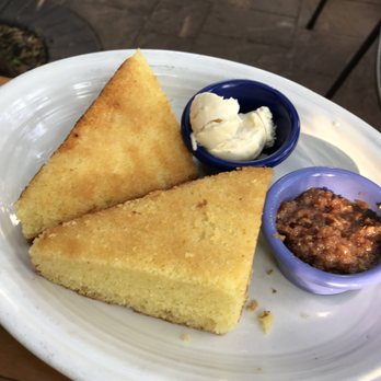 Tower Cafe - Cornbread with butter and bacon relish ! - Breakfast & Brunch Near Me - Sacramento, California Tower Cafe - Cornbread with butter and bacon relish ! - Breakfast & Brunch Near Me - Sacramento, California