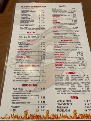 Menu photo 3 4 Serrano's Mexican Grill Norco, CA Menu photo 3 4 Serrano's Mexican Grill Norco, CA