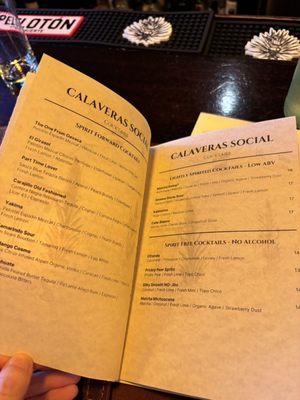 Menu photo 1 Calaveras Social New York, NY