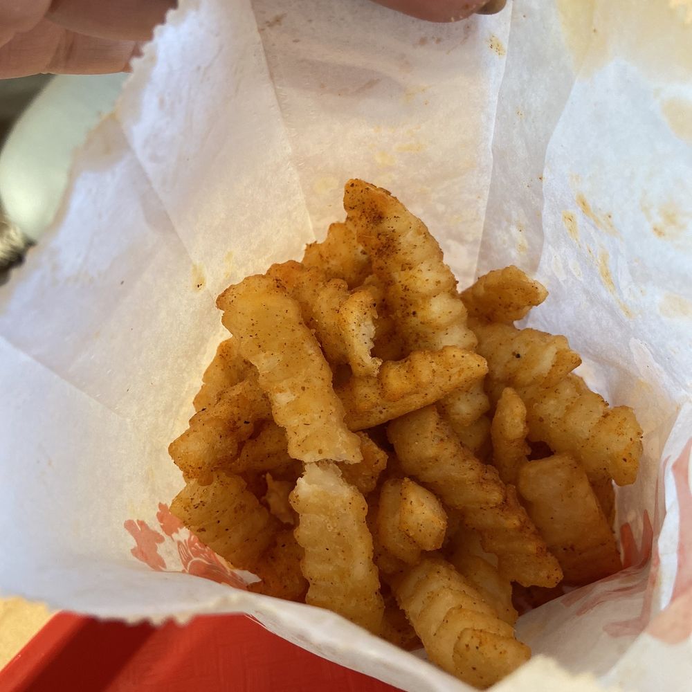 Howlin' Ray's - Crinkle fries, a lot of fries came with the order. - Southern Near Me - Pasadena, California Howlin' Ray's - Crinkle fries, a lot of fries came with the order. - Southern Near Me - Pasadena, California