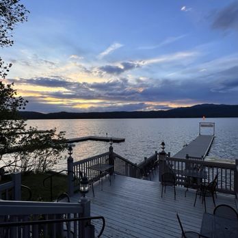 Bistro 45 - Patio view - Wine Bars Near Me - McCall, Idaho
