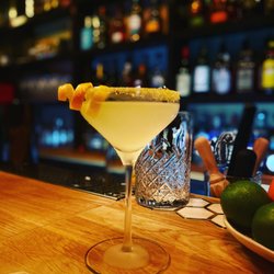 Upstairs Cocktail Bar - Upstairs Cocktail Bar's Lemon Drop, one of our House Cocktails.