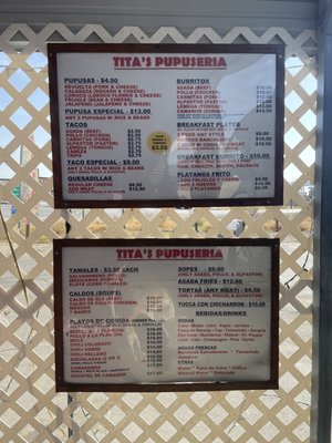 Menu photo 2 Tita's Pupuseria Lonchera Buttonwillow, CA Menu photo 2 Tita's Pupuseria Lonchera Buttonwillow, CA