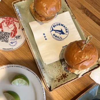 Bluewater Grill - Shrimp Sliders - Seafood Near Me - Santa Barbara, California Bluewater Grill - Shrimp Sliders - Seafood Near Me - Santa Barbara, California
