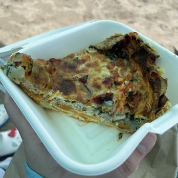 Cafe Karma - Vegetable quiche - Coffee & Tea Near Me - South Padre Island, Texas