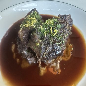 L’Echelle - Braised beef cheeks. Didn't even need a knife it just melted off of my fork. 10/10 - French Near Me - Portland, Oregon L’Echelle - Braised beef cheeks. Didn't even need a knife it just melted off of my fork. 10/10 - French Near Me - Portland, Oregon