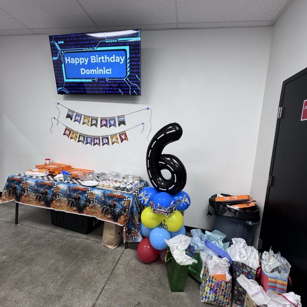 Party set up Party set up