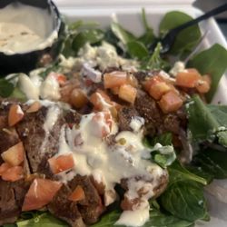The Old Town Restaurant and Bar - Black N Bleu Salad so good!