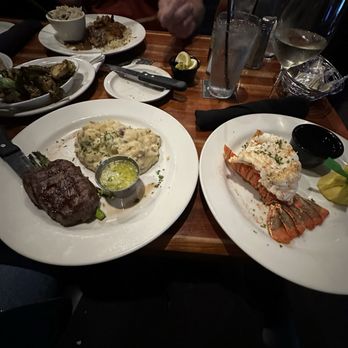 Pearls Oyster Bar - Steak and Lobster Tail (8 Oz.)* - Bars Near Me - Oklahoma City, Oklahoma