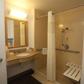 Hampton Inn Owego - Guest room bath - Hotels Near Me - Owego, New York Hampton Inn Owego - Guest room bath - Hotels Near Me - Owego, New York