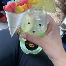 Lime, no Red Bull. Lime, no Red Bull.