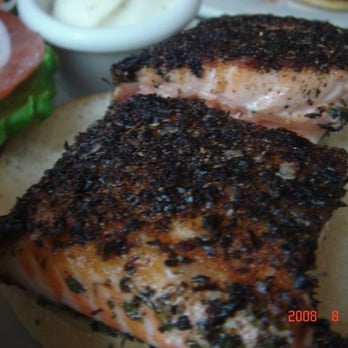 FareStart - Blackend Salmon Sandwich - New American Near Me - Seattle, Washington