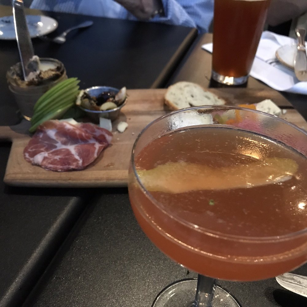Woodblock - Paper plane cocktail - Cocktail Bars Near Me - Redmond, Washington Woodblock - Paper plane cocktail - Cocktail Bars Near Me - Redmond, Washington