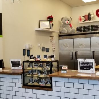 Twisted Sugar - Agritopia - Twisted Sugar's counter with their cookie selection. - Desserts Near Me - Gilbert, Arizona Twisted Sugar - Agritopia - Twisted Sugar's counter with their cookie selection. - Desserts Near Me - Gilbert, Arizona