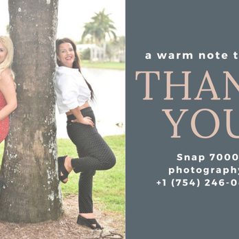 Snap7000 Photography - Thank you - Event Photography Near Me - Cooper City, Florida