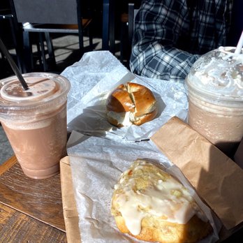 Q Coffee Emporium - Bagel with Plain Cream Cheese & two blended coffees - Coffee & Tea Near Me - Bowling Green, Kentucky Q Coffee Emporium - Bagel with Plain Cream Cheese & two blended coffees - Coffee & Tea Near Me - Bowling Green, Kentucky