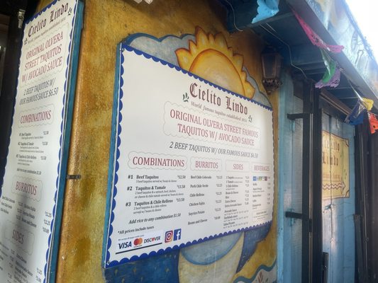 Menu photo 5 Cielito Lindo Los Angeles, CA Menu photo 5 Cielito Lindo Los Angeles, CA