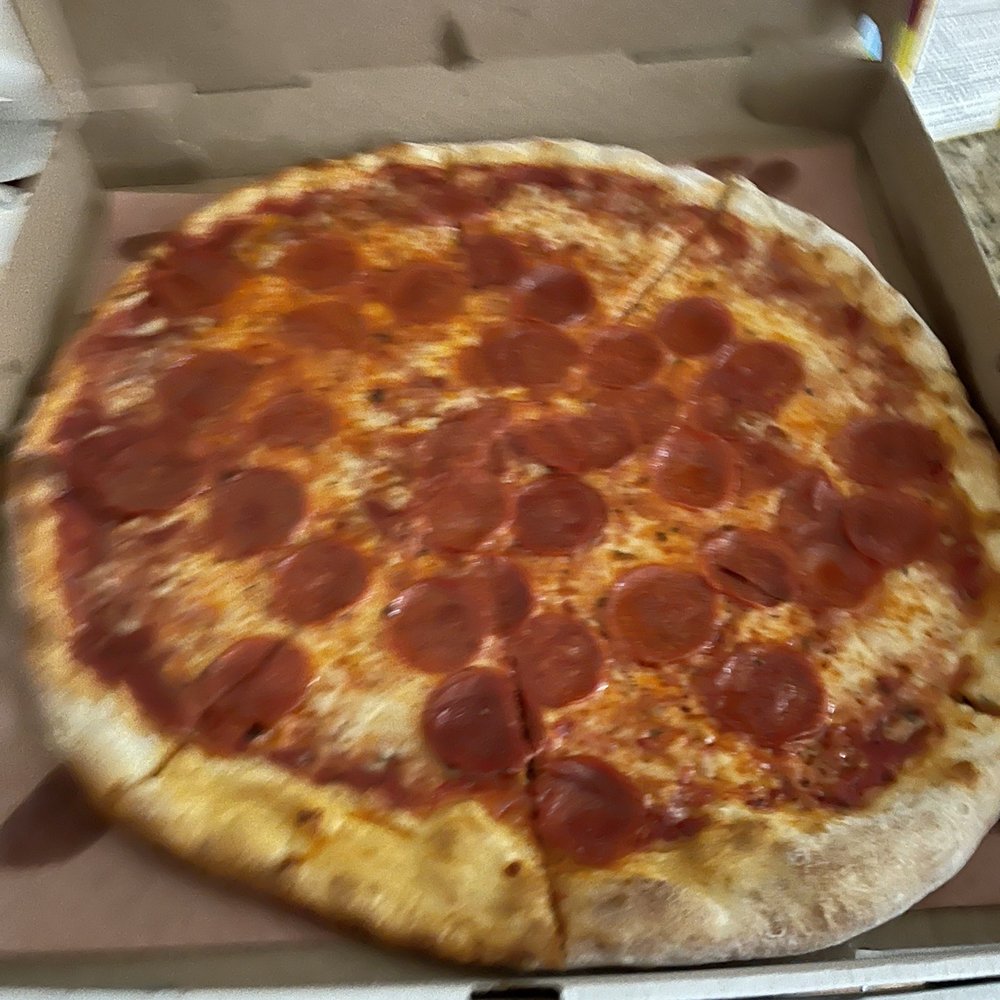 Pepperoni pizza