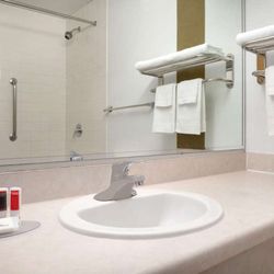 Travelodge by Wyndam Zanesville - Guest room bath