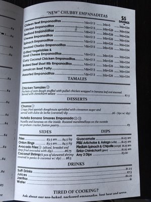 Menu photo 4 The Empanada Company Etobicoke, ON