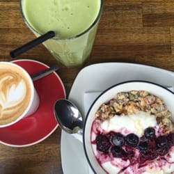 The Cheeky 3 - Muesli, latte and green juice