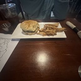 Kid's meal burger & fries Kid's meal burger & fries