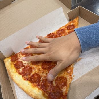 Koronet Pizza - Hand for comparison - Pizza Near Me - New York, New York Koronet Pizza - Hand for comparison - Pizza Near Me - New York, New York