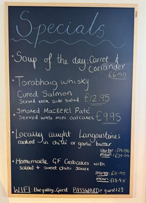 Menu photo 1 The Galley Cafe & Takeaway Portree, HLD