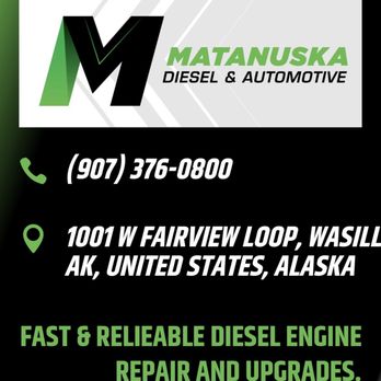 Matanuska Diesel - Auto Repair Near Me - Wasilla, Alaska Matanuska Diesel - Auto Repair Near Me - Wasilla, Alaska
