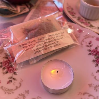 Aubrey Rose Tea Room - Birthday Surprise: if you go for your birthday they give a packet of your favorite tea - Tea Rooms Near Me - La Mesa, California