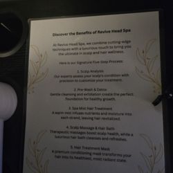 Revive Head Spa