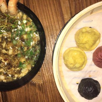 Peony Kitchen - Five Flavor XLB and Hot and sour soup with shrimp - Chinese Near Me - Bellevue, Washington Peony Kitchen - Five Flavor XLB and Hot and sour soup with shrimp - Chinese Near Me - Bellevue, Washington