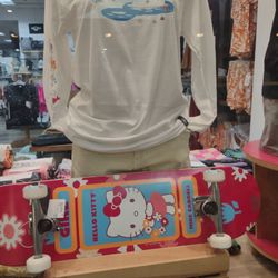 Local Motion Hawaii - Hello Kitty skateboard that costs $99. Cute.