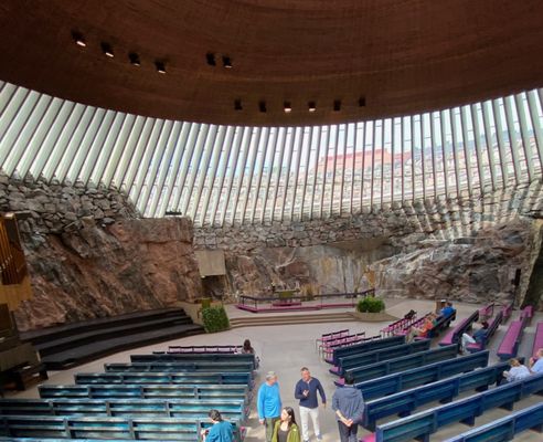 Temppeliaukio Church by null