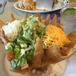 Taco Salad with chicken
