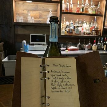 The Island Grind - Cute old school menus at the speakeasy - Coffee & Tea Near Me - Middle Bass, Ohio