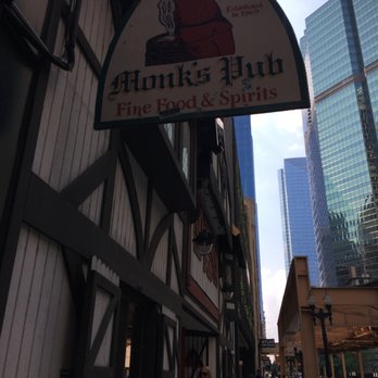 Monk's Pub - Monks Pub Sign - Pubs Near Me - Chicago, Illinois