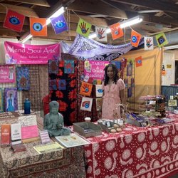 Mend Soul  Holistic Arts - Mended Soul's beautiful Stand at the Renningers Antique and Farmer's Market in kutztown.
