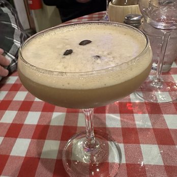 Nonni's Italian Bistro - Espresso Martini - Italian Near Me - Seaside, Oregon