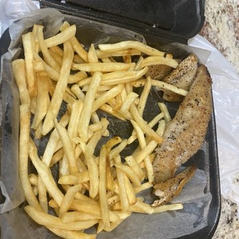 Hong Dae Korea - Whiting with French fries - Korean Near Me - Lawrenceville, Georgia